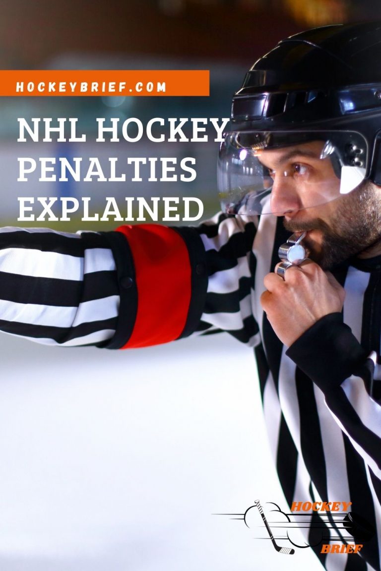 NHL Hockey Penalties Explained Hockey Brief