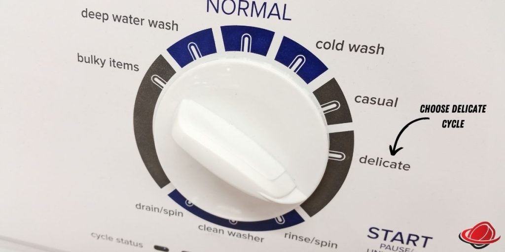 delicate cycle on washing machine