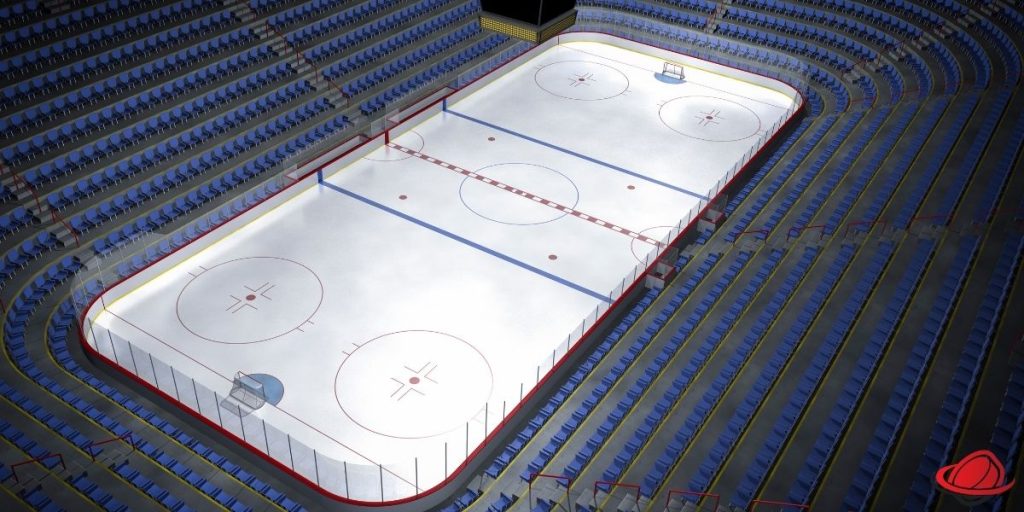 ice hockey arena